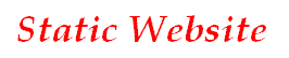 Static Website Design